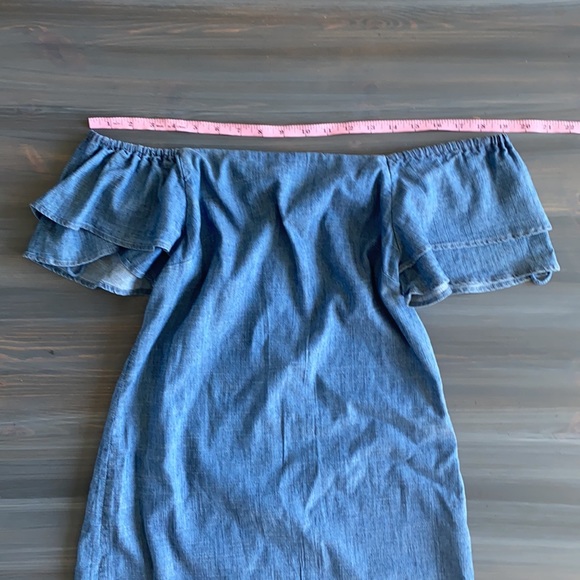 Alice + Olivia "Tula" chambray minidress XS - Picture 14 of 14